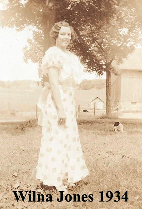 Wilna Jones in 1934